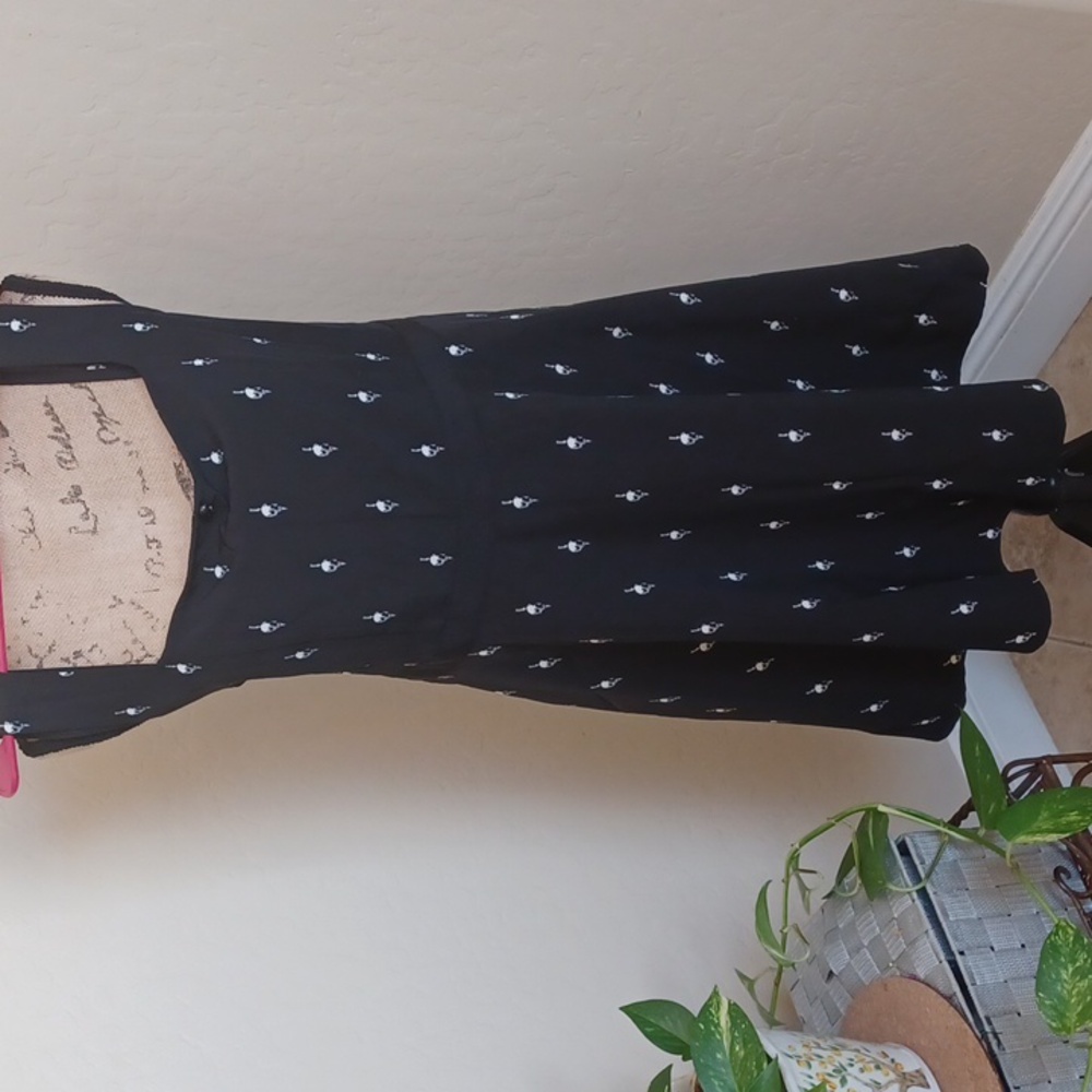KILLSTAR LITTLE STORM CLOUD PINAFORE DRESS 3XL